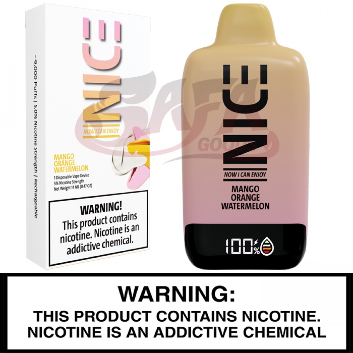 NICE - 9000 Puff Disposable Vapes [10PC]